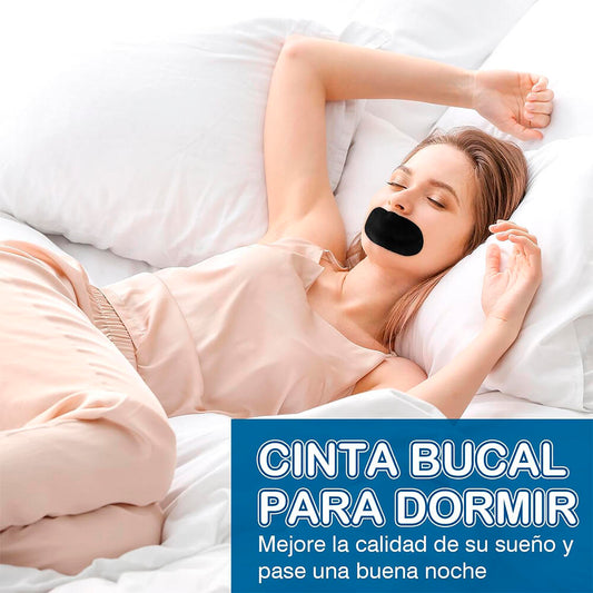 Cinta bocal Anti-ronco - Durma Melhor Respirando Pelo Nariz