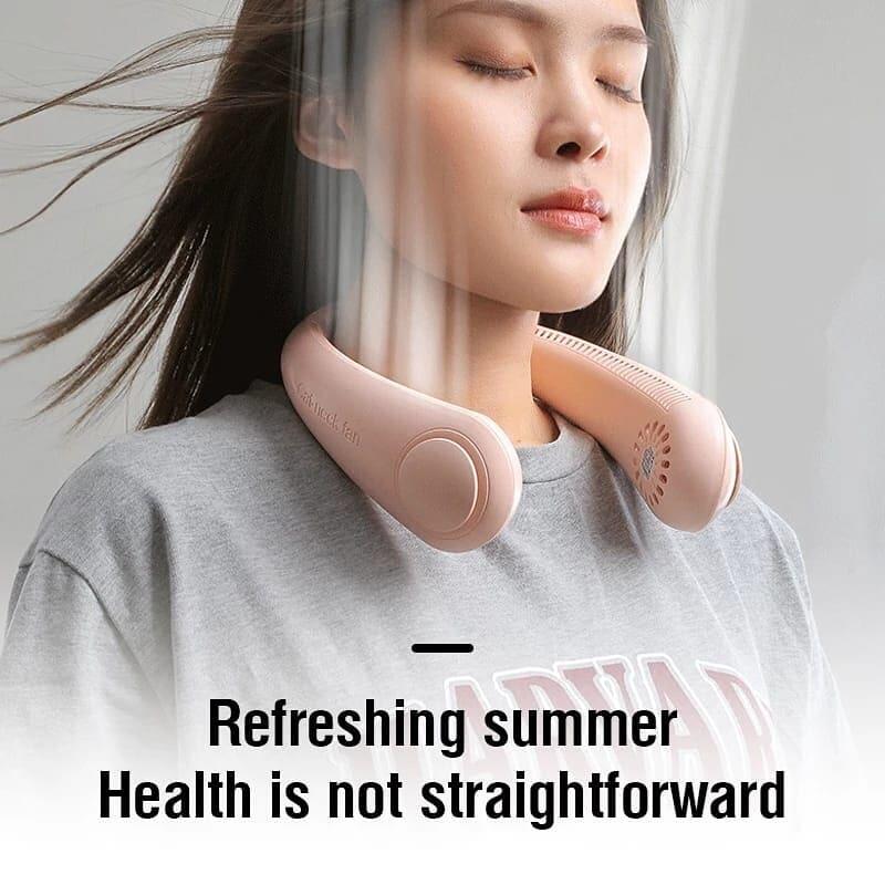 Ventilador de pescoço portátil sem pás