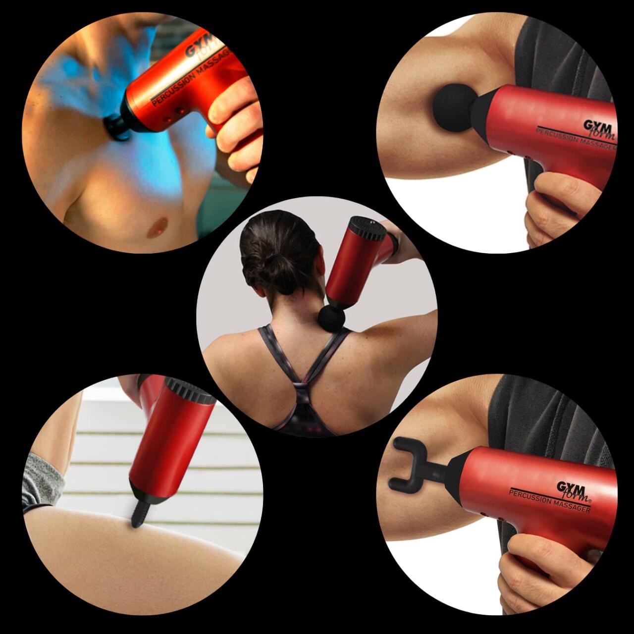 Massageador de percussão