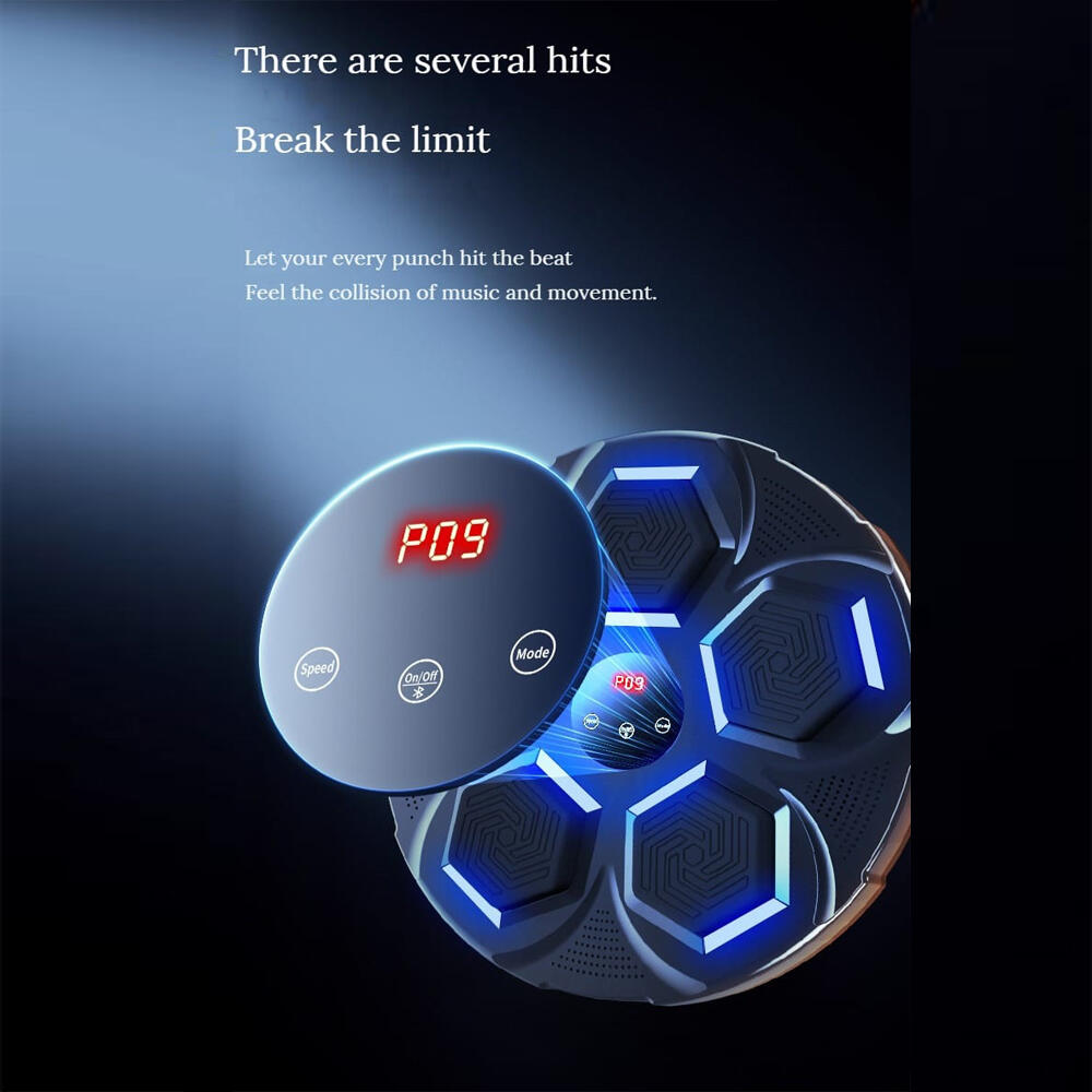 Máquina de boxe musical com luvas