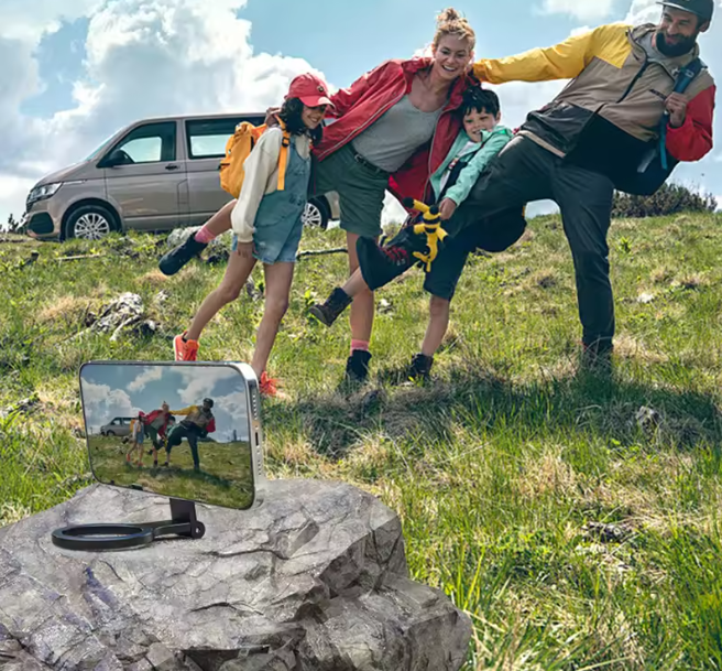 Duplo Anel Magnético- Fixação forte e simples de Instalar