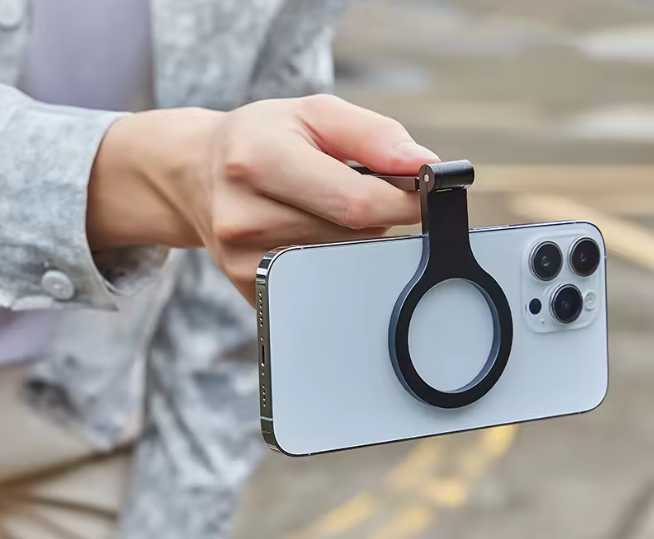 Duplo Anel Magnético- Fixação forte e simples de Instalar